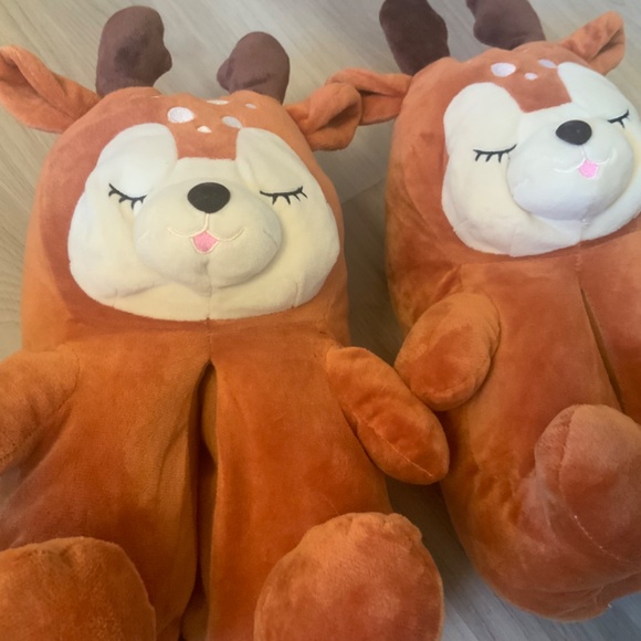 Slippers reindeer NEW without tag - Picture 2 of 6